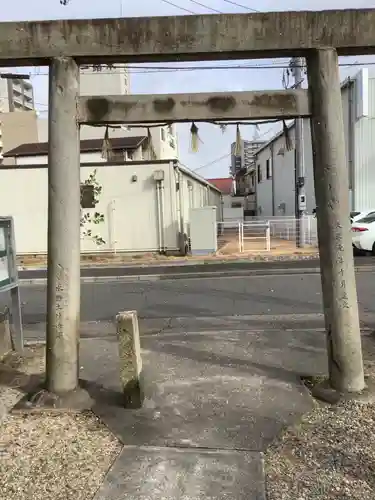 神明社（露橋神明社）の鳥居