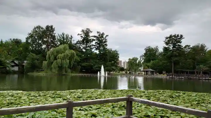 上川神社頓宮の周辺