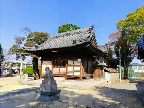 矢田神社の本殿・本堂