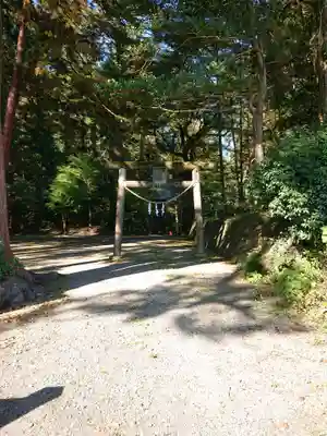 雨櫻神社の鳥居