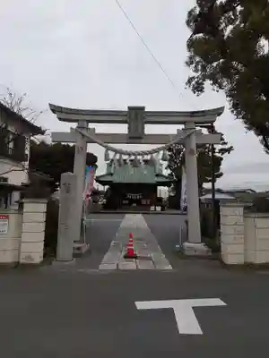 菖蒲神社の鳥居