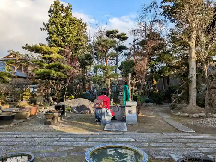 三誓寺の手水舎