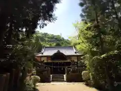 早瀧比咩神社の本殿