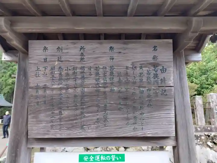 若狭姫神社(若狭彦神社下社)の{uncategorized: "未分類", other: "その他", undefined: "問題あり", building: "その他建物", grave: "お墓", sacred_gate: "鳥居", guardian: "狛犬", statue: "像", buddha: "仏像", history: "歴史", nature: "自然", garden: "庭園", animal: "動物", pagoda: "塔", temizu: "手水舎", mountain_gate: "山門・神門", sanctuary: "本殿・本堂", subordinate: "末社・摂社", art: "芸術", scenery: "景色", jizo: "地蔵", ema: "絵馬", goshuin: "御朱印", omikuji: "おみくじ", items: "授与品その他", amulet: "お守り", goshuincho: "御朱印帳", eats: "食事", festival: "お祭り", votive_dance: "神楽", shichigosan: "七五三参", wedding: "結婚式", experience: "体験その他", initially: "初詣", around: "周辺", anti_infection: "感染症対策"}