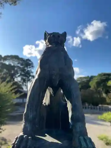 結城神社の狛犬