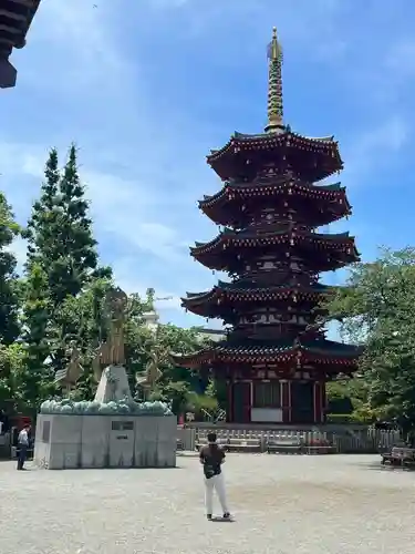 川崎大師（平間寺）の塔