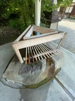 聖神社の手水舎