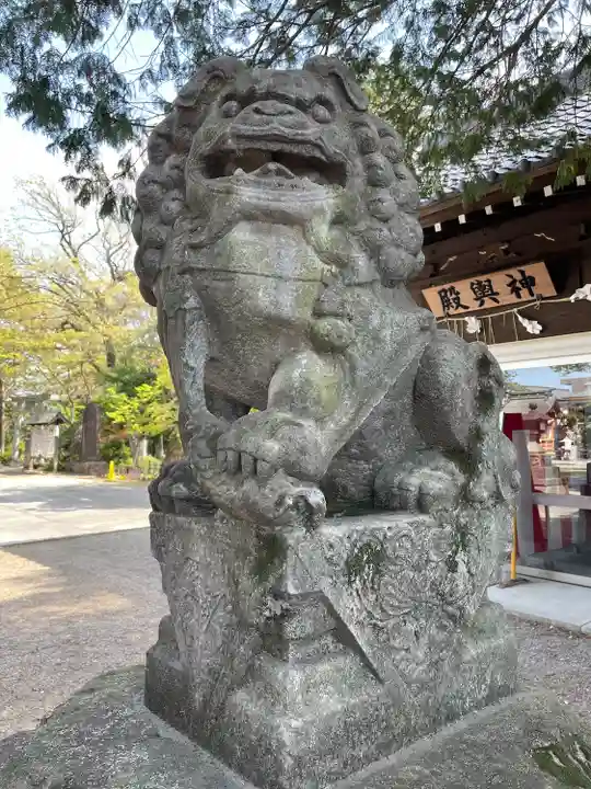 和樂備神社の狛犬