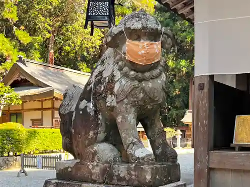 伊和神社の狛犬