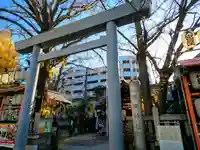 波除神社(波除稲荷神社)の鳥居
