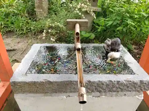 野島神社の手水