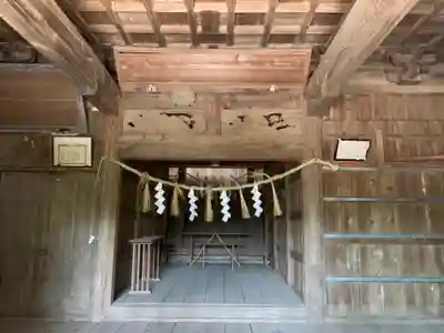八幡神社の本殿・本堂