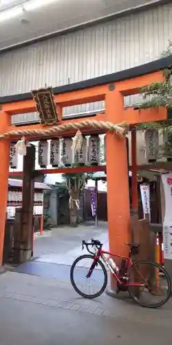 八坂神社御供社（又旅社）の鳥居