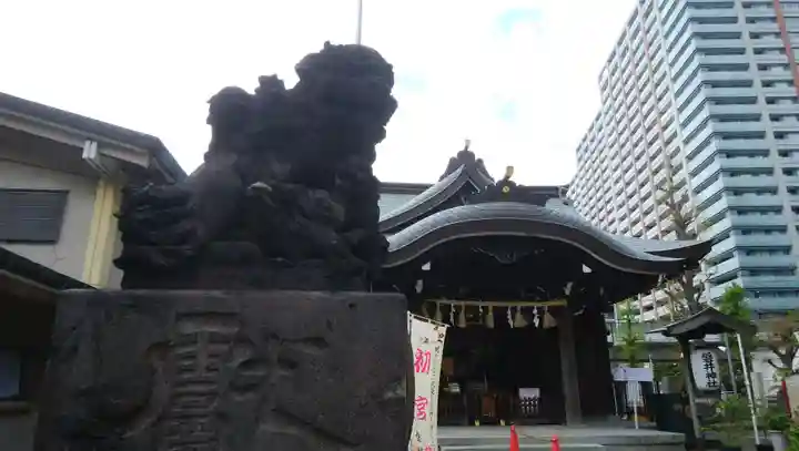 磐井神社の狛犬