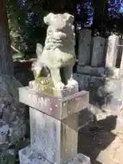 八剣神社の狛犬