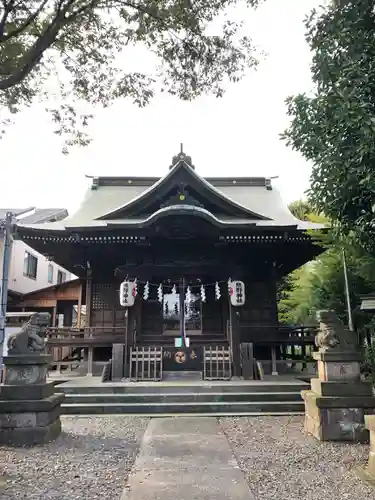 立川熊野神社の本殿・本堂