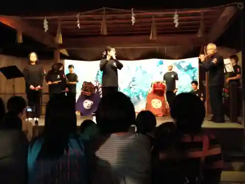 阿智神社のお祭り