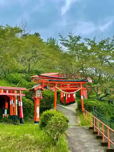 扇森稲荷神社の鳥居