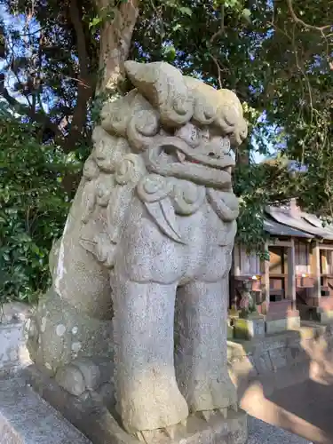 酒列磯前神社の狛犬