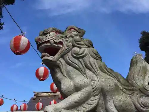 相模原氷川神社の狛犬