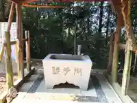 大蓑彦神社の手水舎