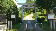 麓山神社の鳥居