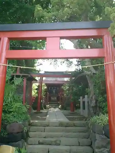 由比若宮（元鶴岡八幡宮）の鳥居