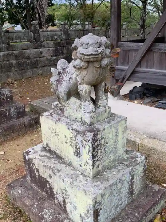 天神社の狛犬