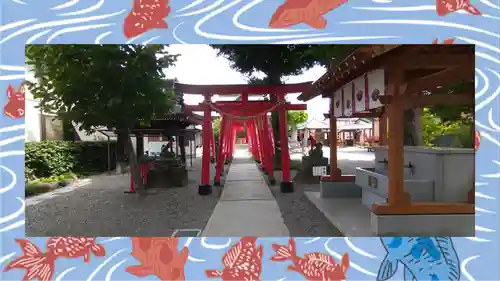 於菊稲荷神社(群馬県)