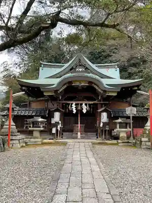 粟田神社の本殿・本堂