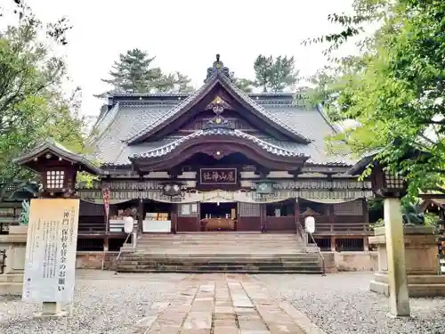 尾山神社の本殿・本堂