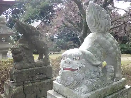 壹宮神社の狛犬