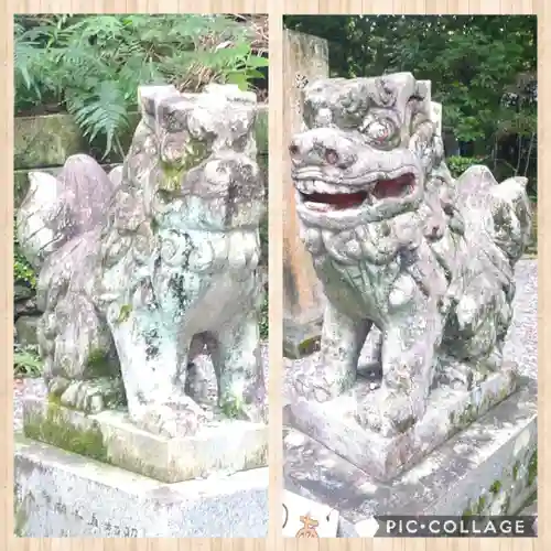 潮江天満宮の狛犬