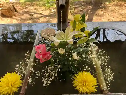 坂本八幡神社の手水舎