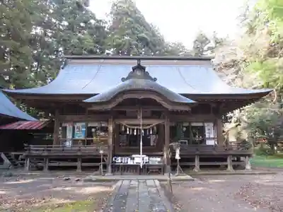 都々古別神社(馬場)の本殿・本堂