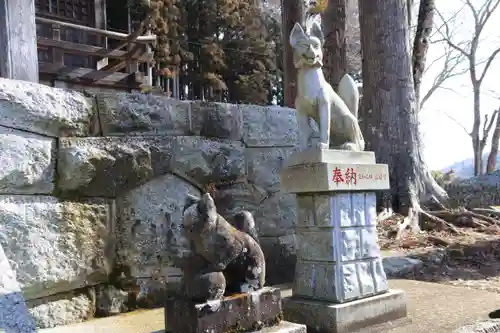 三坂稲荷神社の狛犬