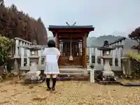 六柱神社(榛原石田)の本殿・本堂