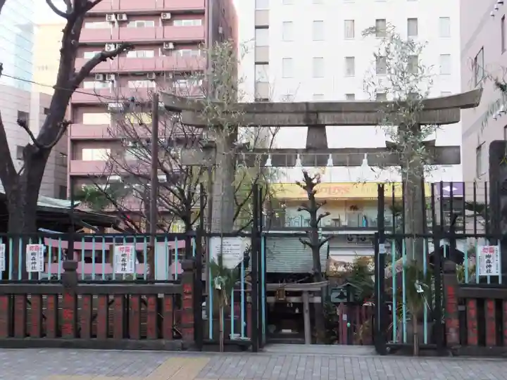 柳森神社の鳥居