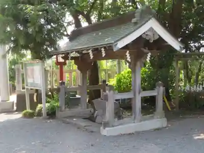 菅谷神社の手水舎