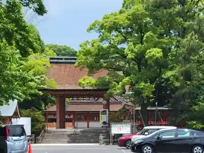 津島神社の山門・神門