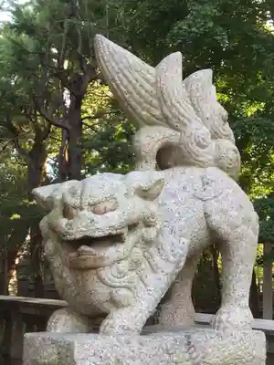 鹿島神社の狛犬