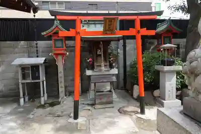 法案寺南坊の末社・摂社