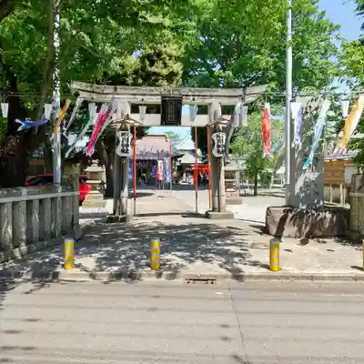 相模原氷川神社の鳥居