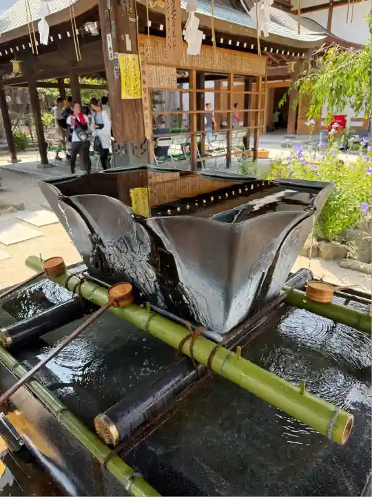 櫛田神社の手水舎