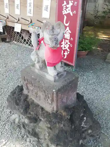 川越熊野神社の狛犬