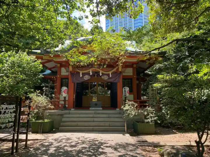 芝東照宮の本殿・本堂