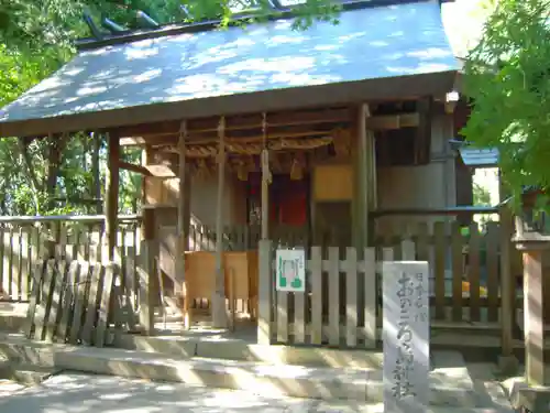 自凝島神社の本殿・本堂