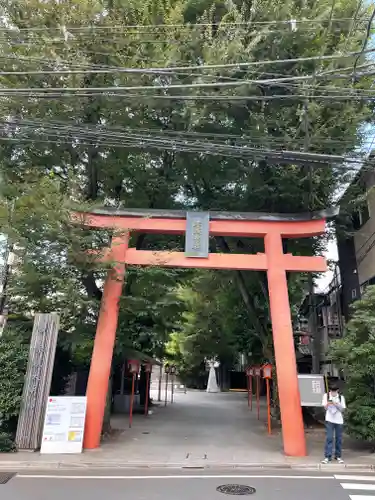 赤城神社の鳥居