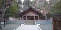 開拓神社の本殿