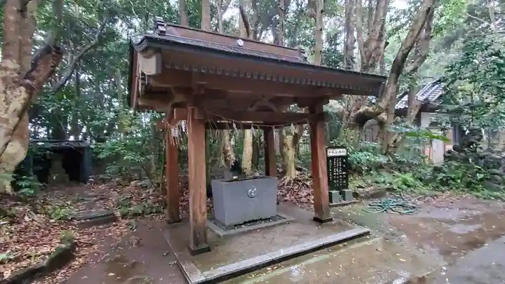 渡海神社の手水舎